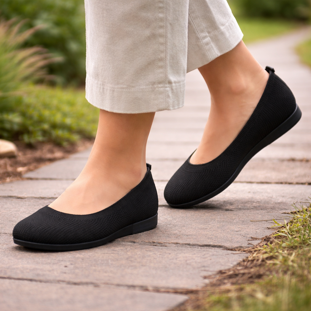 Ballerines Femme | Minimaliste Chic | Semelle Souple, Confort Optimal