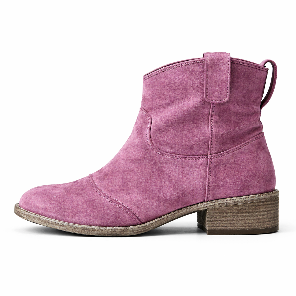 Bottes Westerns Roselle en Daim pour Femmes | Confort Premium et Style