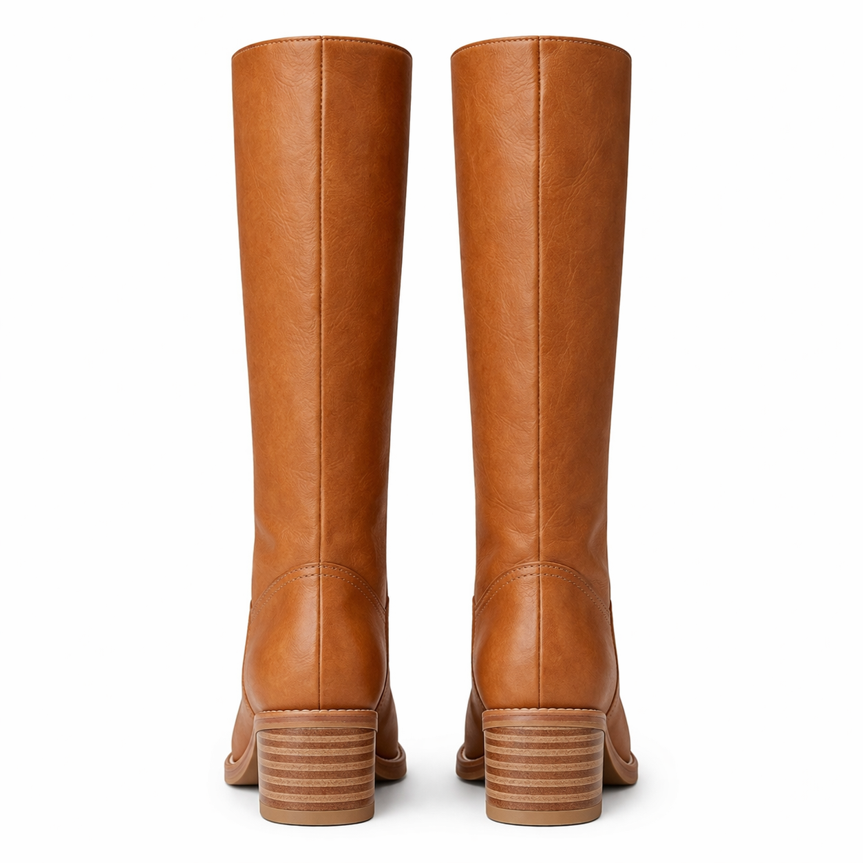 Bottes Structurées Hautes Wulfrun pour Femme | Cuir Premium