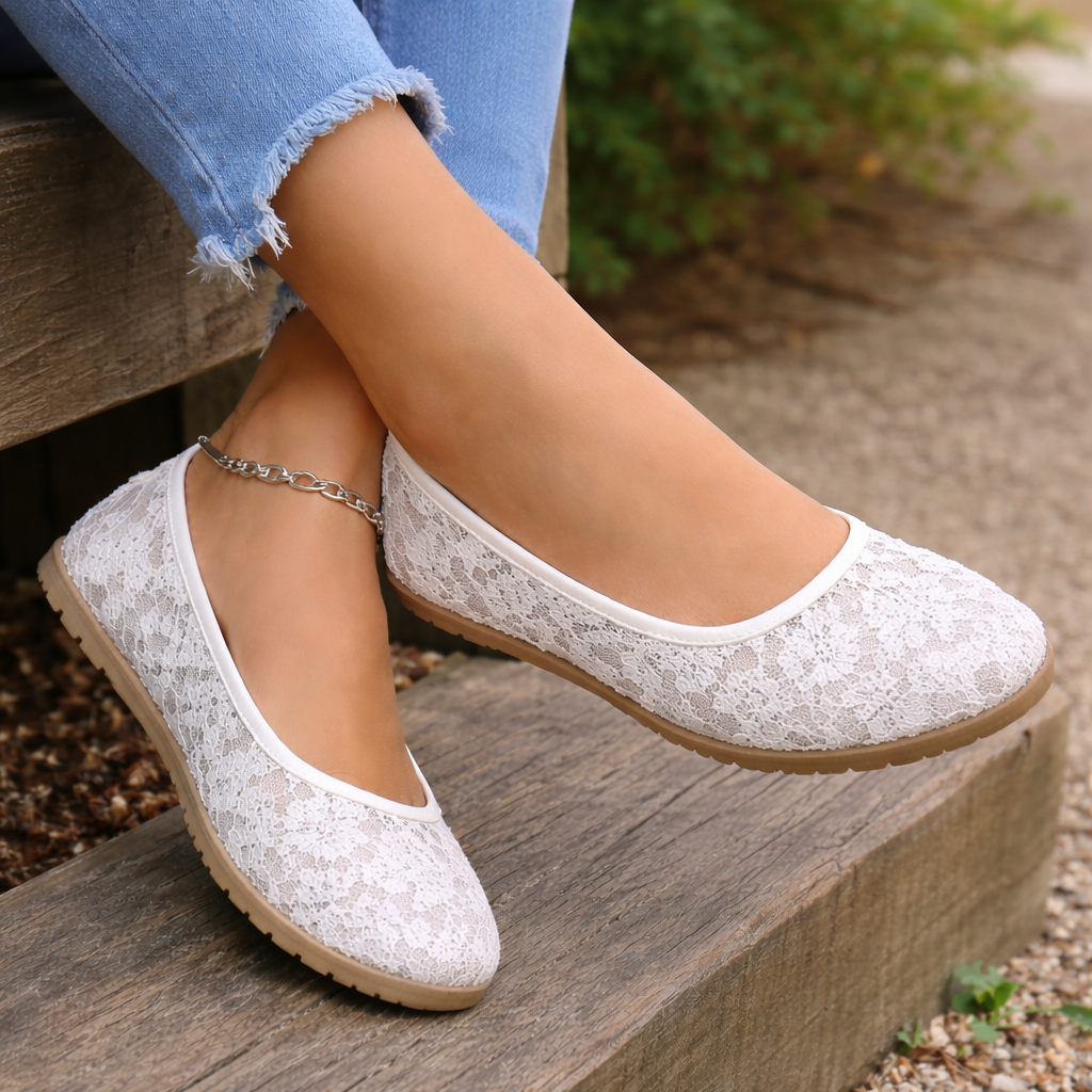 Ballerines Femmes | Floral, Confort Léger | Slip-On Décontracté