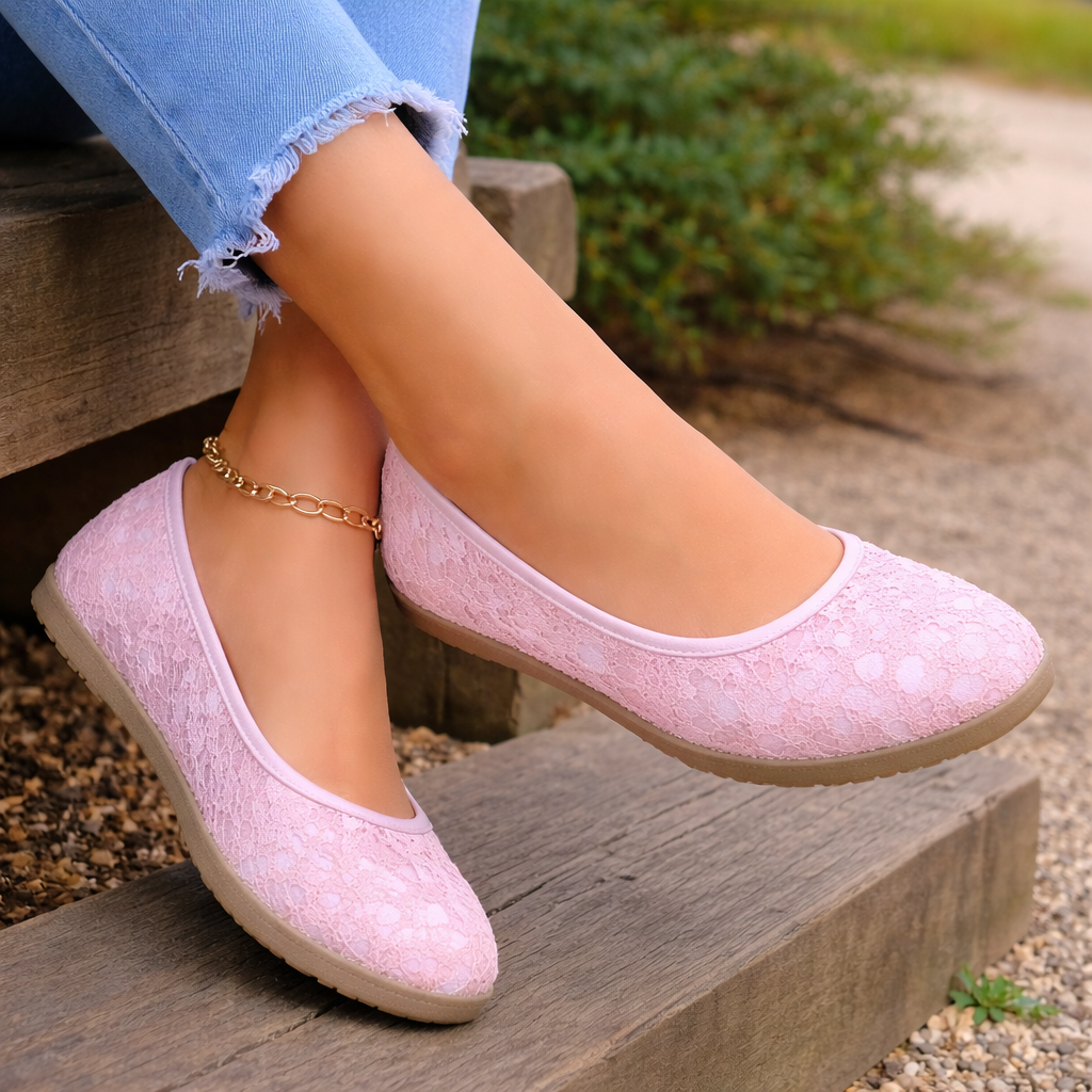 Ballerines Femmes | Floral, Confort Léger | Slip-On Décontracté