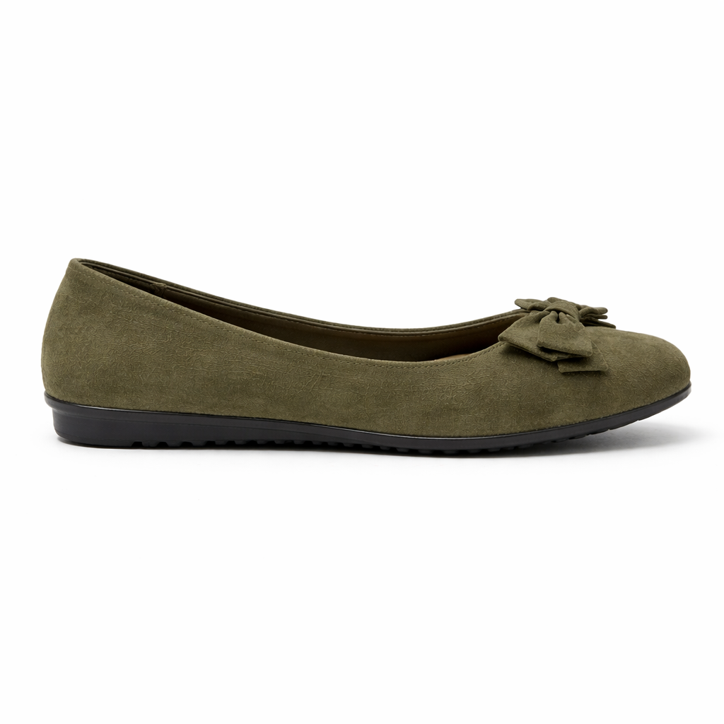 Ballerines pour femmes | Détail nœud, style élégant | Chaussures sans lacet