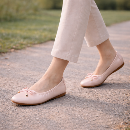 Ballerines pour Femmes | Design Élégant avec Nœud, Confort Assuré