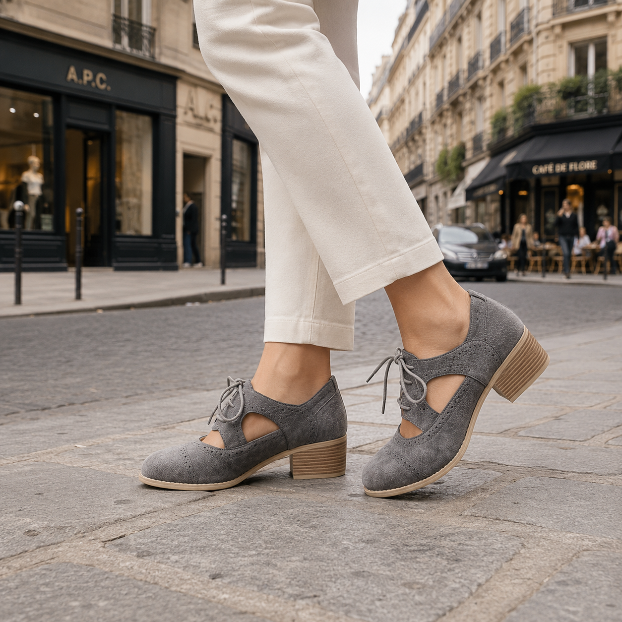 Chaussures Orthopédiques Vintage Femme – Élégance & Confort