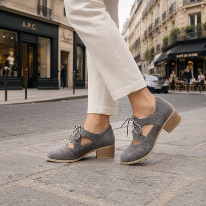 Chaussures Orthopédiques Vintage Femme – Élégance & Confort