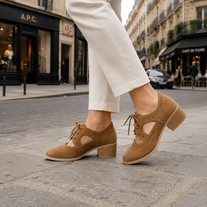 Chaussures Orthopédiques Vintage Femme – Élégance & Confort