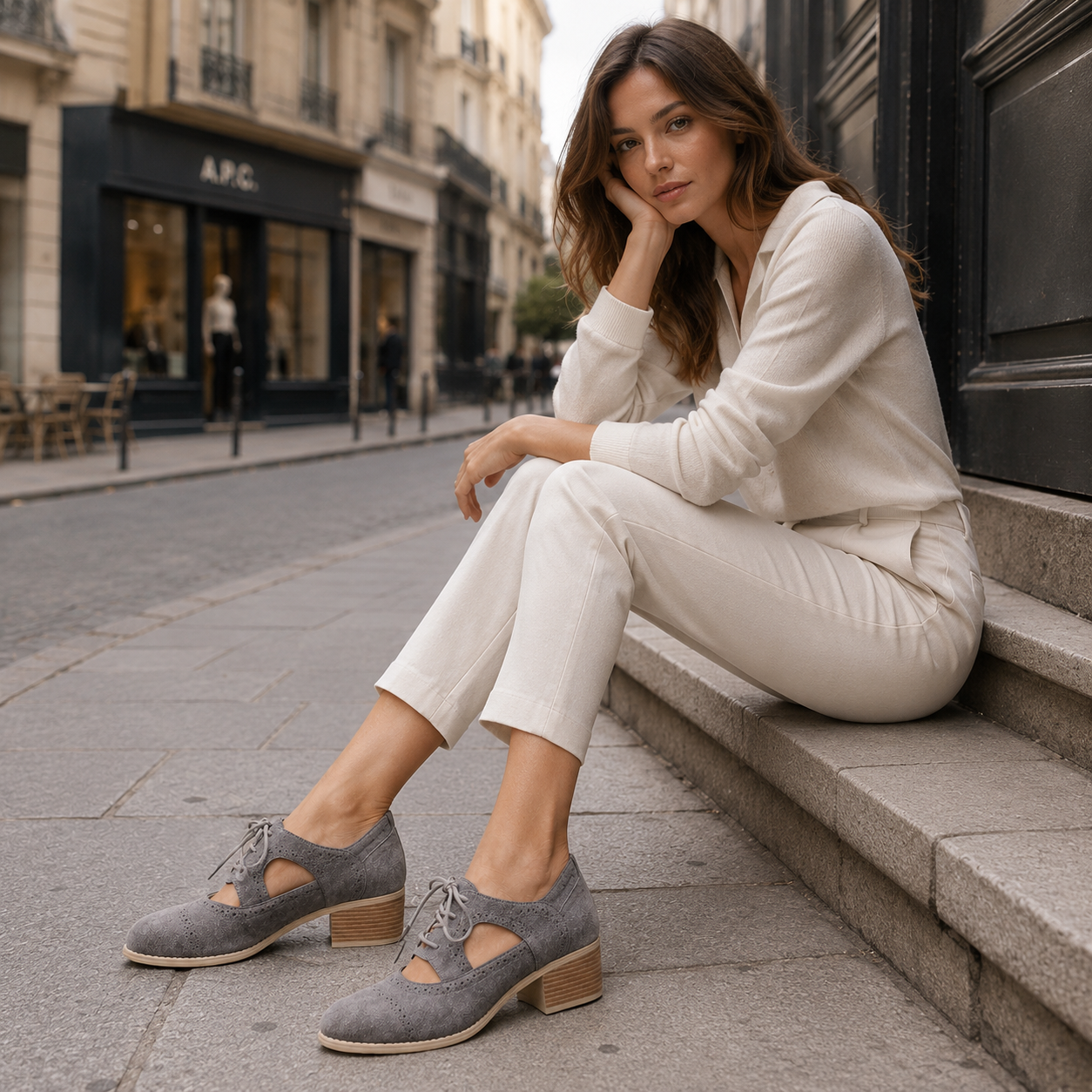 Chaussures Orthopédiques Vintage Femme – Élégance & Confort