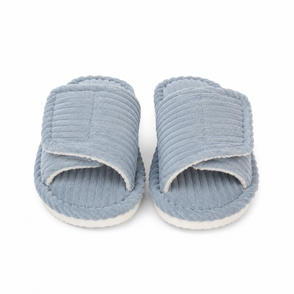 Pantoufles Orthopédiques Femme | Doublure Polaire | Fermeture Velcro