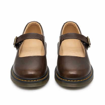 Chaussures Mary Jane pour femmes | Bout rond, sangle à boucle | Semelle confortable