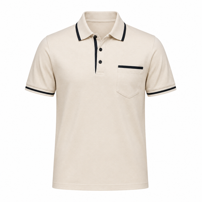 Chemise Polo Ajustée Endymion pour Hommes | Coupes Élégantes et Audacieuses