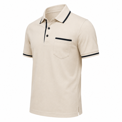 Chemise Polo Ajustée Endymion pour Hommes | Coupes Élégantes et Audacieuses