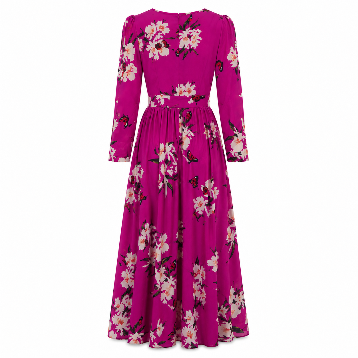 Torill - Maxi Evening Dress - Elegant - Floral - Women