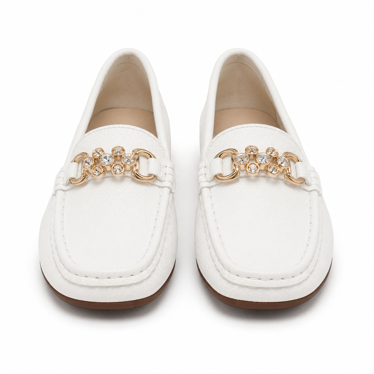 Mocassins en Cuir pour Femmes | Confort Orthopédique | Slip-On en Cuir Souple