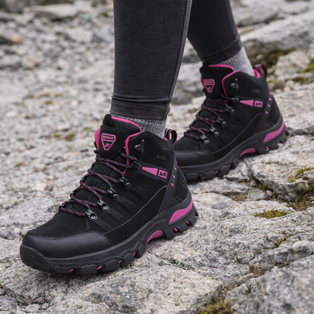 Chaussures de randonnée imperméables femme légères antidérapantes