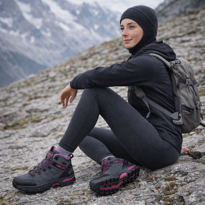 Chaussures de randonnée imperméables femme légères antidérapantes