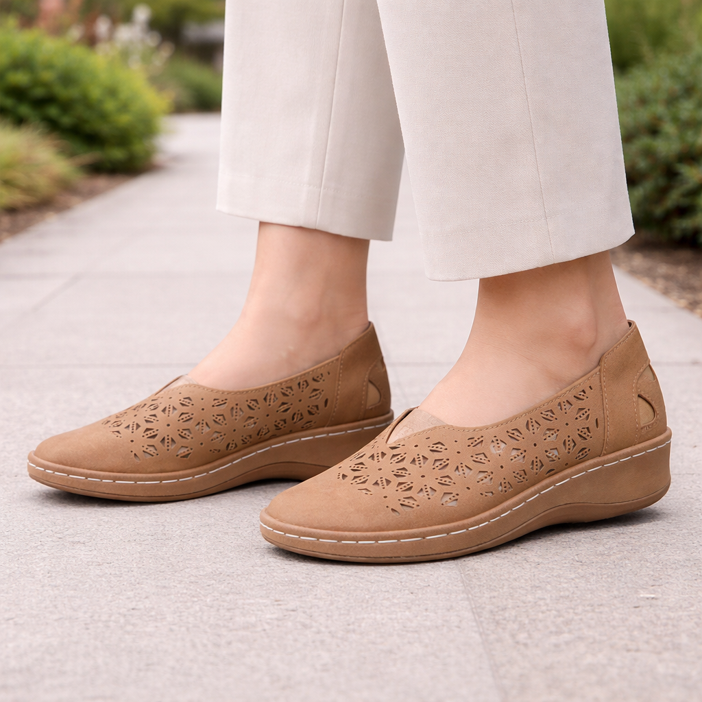 Mocassin orthopédique femme souple et élégant