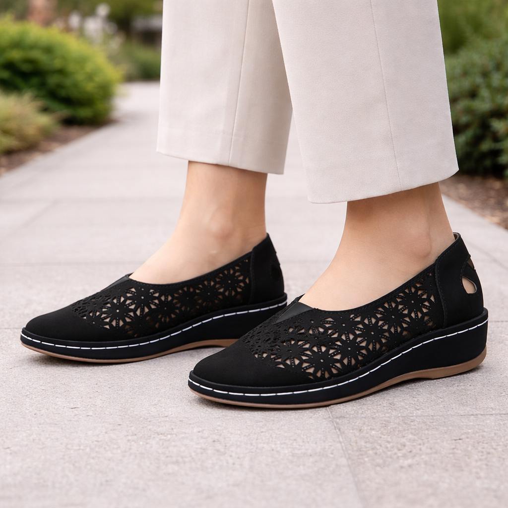 Mocassin orthopédique femme souple et élégant