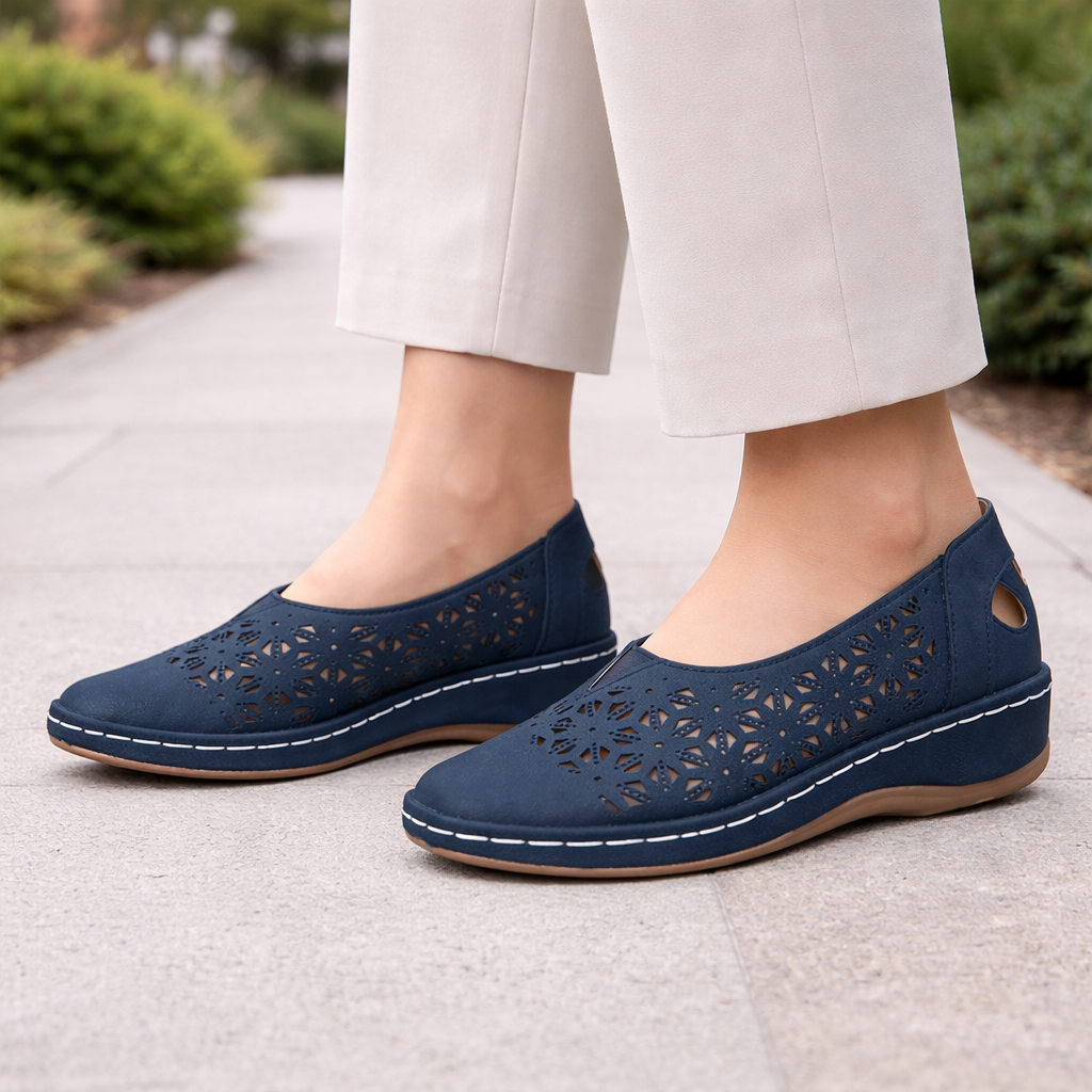 Mocassin orthopédique femme souple et élégant