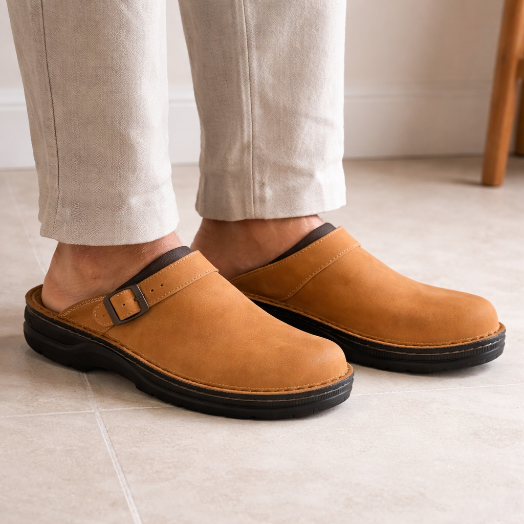 Sabots orthopédiques pour hommes | Design sans lacet | Confort de soutien