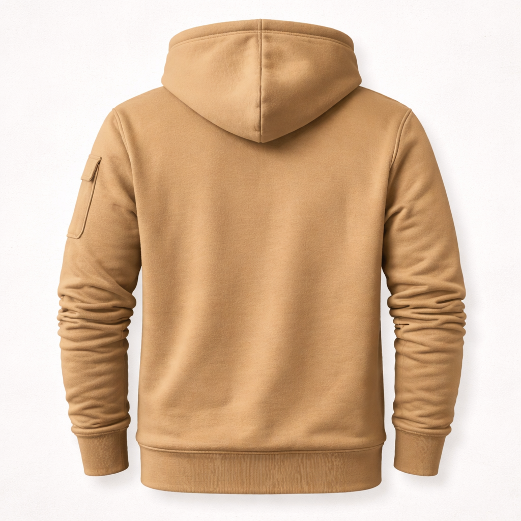 Sweat-shirt à Capuche pour Homme | Fermeture Zippée | Confort Quotidien