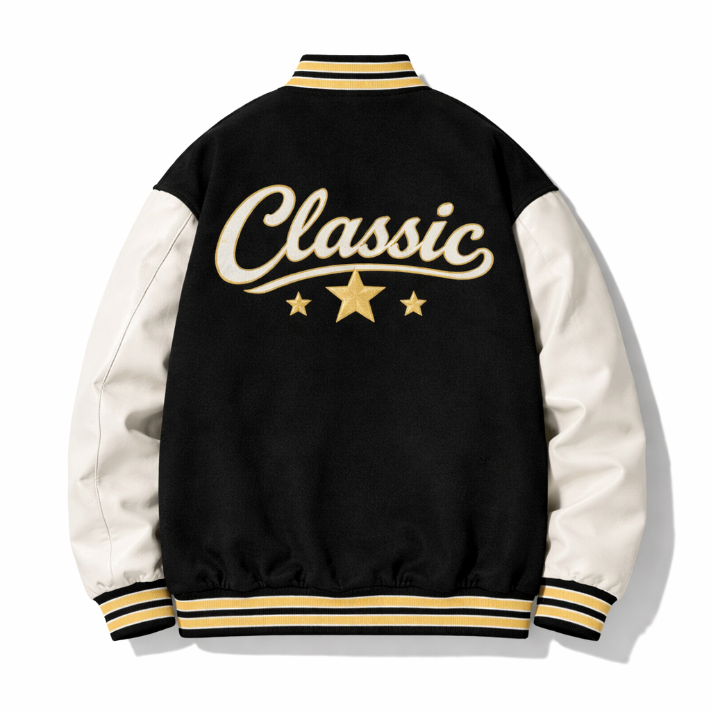 Veste Varsity Homme | Style Baseball | Streetwear Décontracté