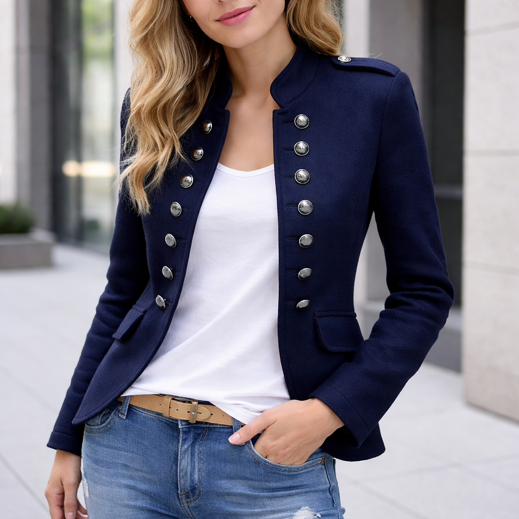 Blazer Femme | Casual Chic Bureau | Taille Ajustée