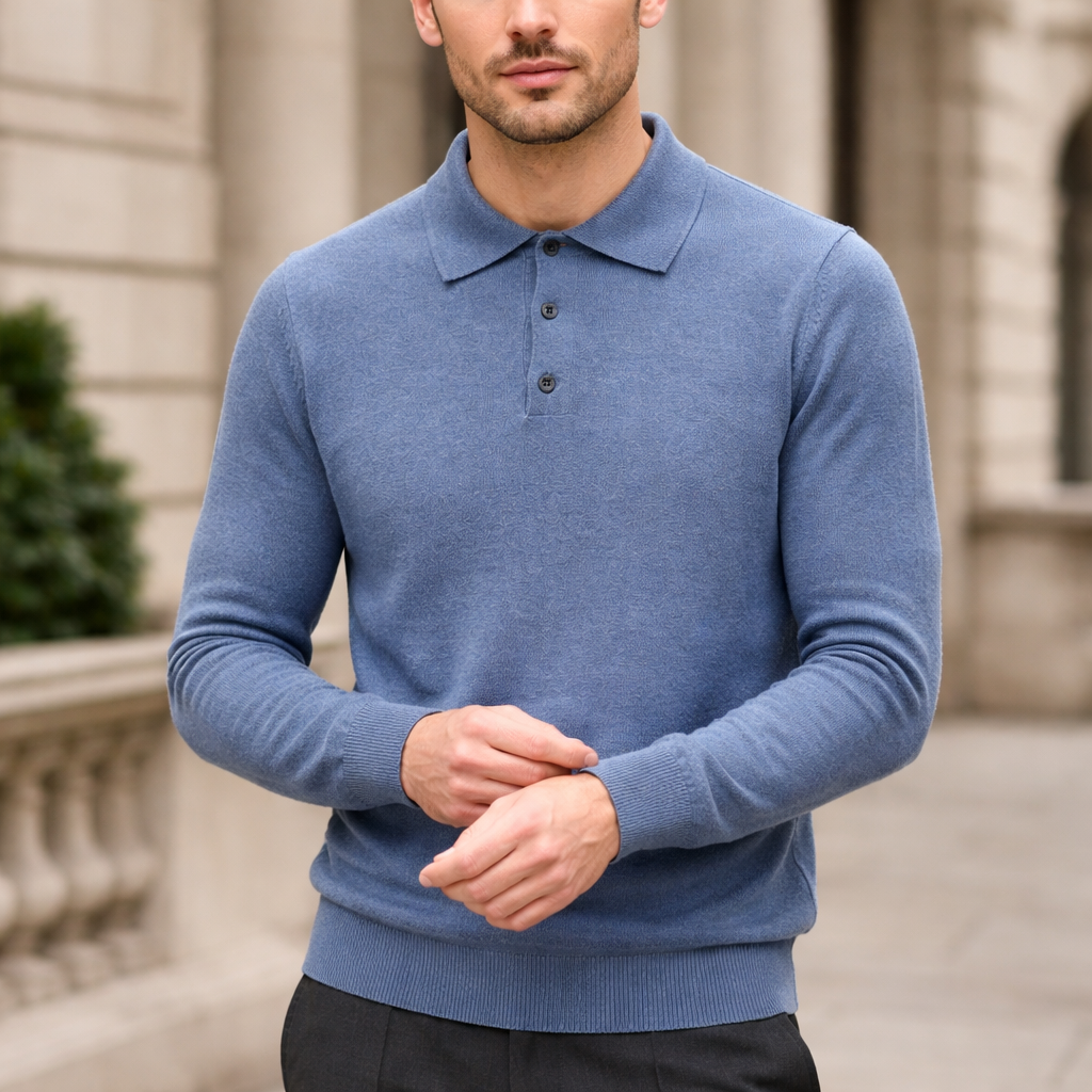 Pull Cachemire Homme | Polo, Manches Longues | Confort Raffiné