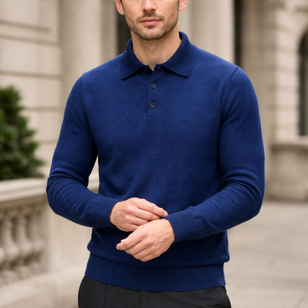 Pull Cachemire Homme | Polo, Manches Longues | Confort Raffiné