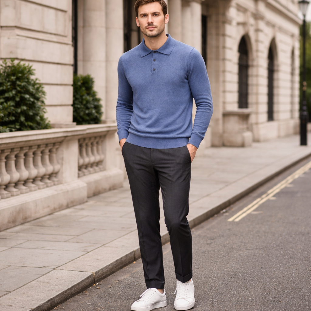 Pull Cachemire Homme | Polo, Manches Longues | Confort Raffiné