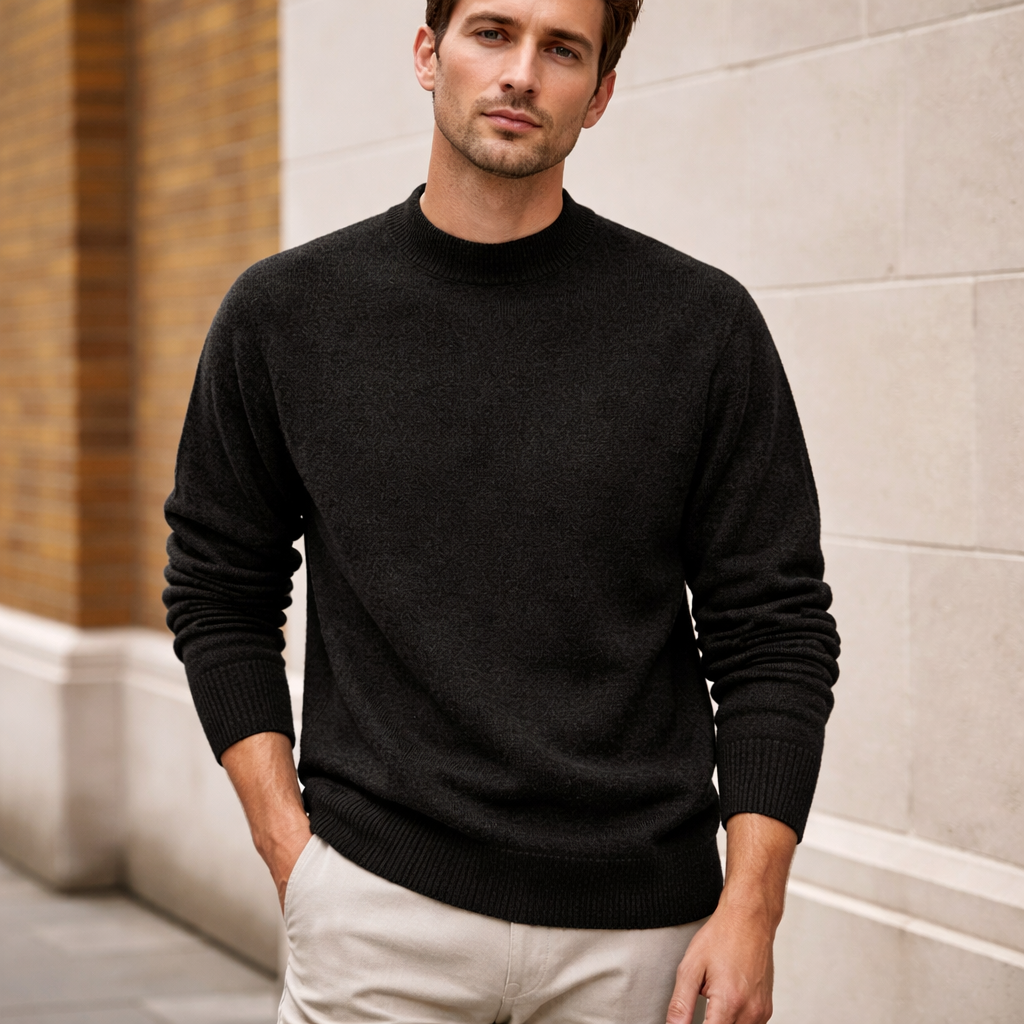 Pull d'hiver pour hommes | Cachemire, tricot doux | Luxe