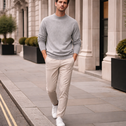 Pull d'hiver pour hommes | Cachemire, tricot doux | Luxe