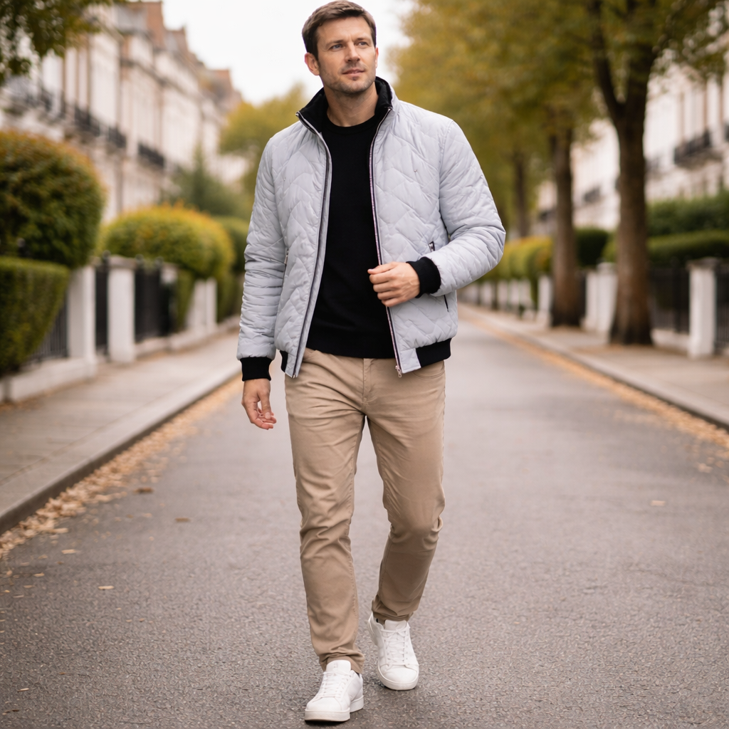 Veste décontractée pour hommes - confortable - stylée - légère