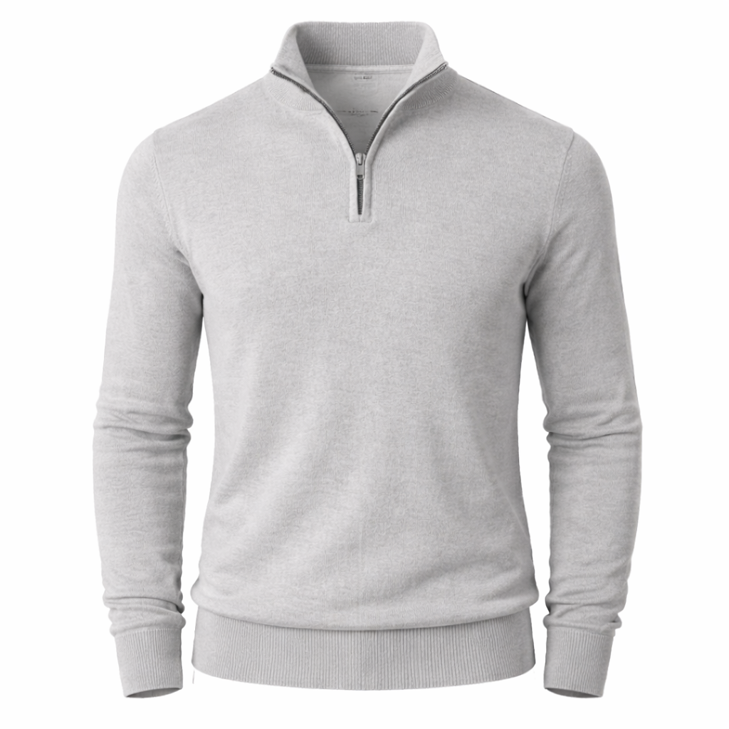 Pull Homme | Demi-Zip - Style Classique
