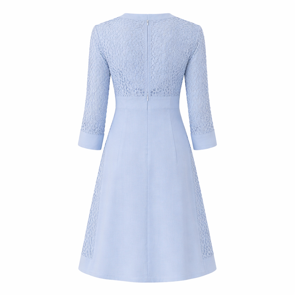 Parisfemme - Robe Deux-Pièces - Dentelle Délicate - Élégante Femme