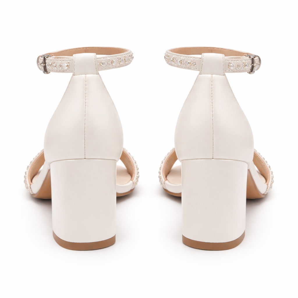 Paola - Sandales de Mariage Élégantes
