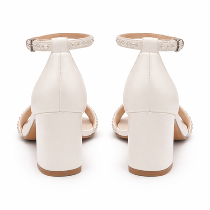 Paola - Sandales de Mariage Élégantes