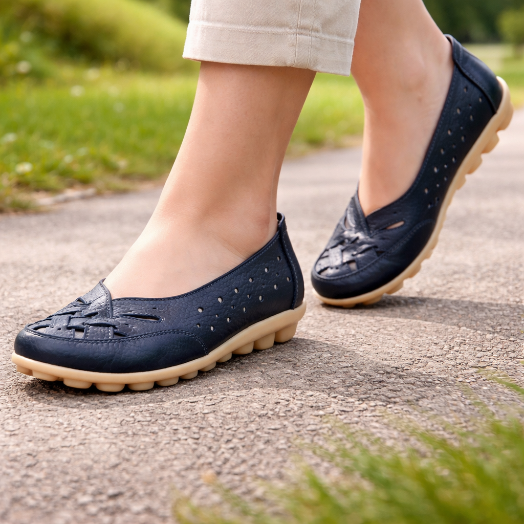 Ballerines | Chaussures Confortables pour Femmes | Cuir, Semelle Souple