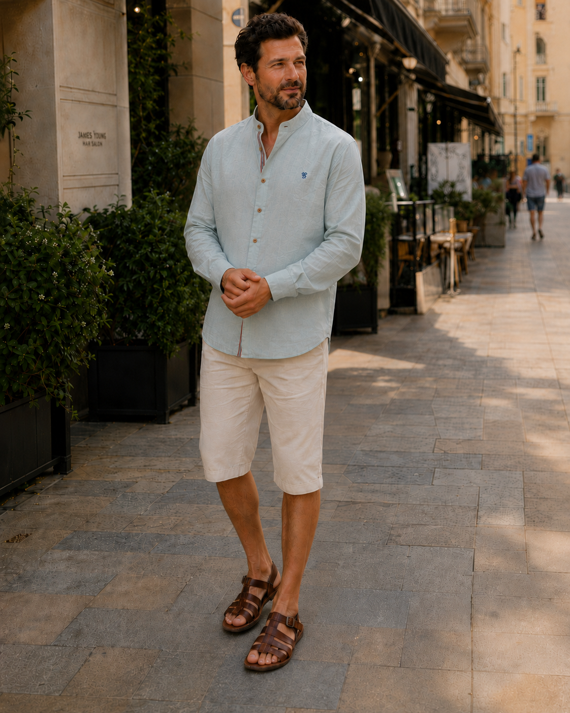 Chemise homme traditionnelle | Design moderne | Sept coloris