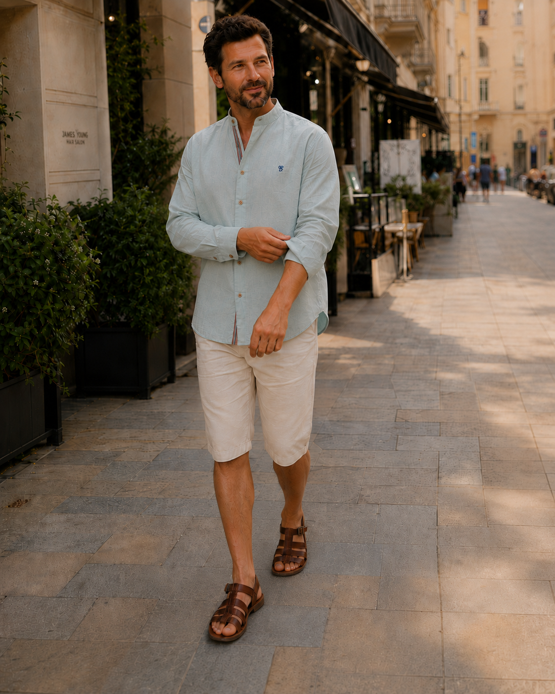 Chemise homme traditionnelle | Design moderne | Sept coloris