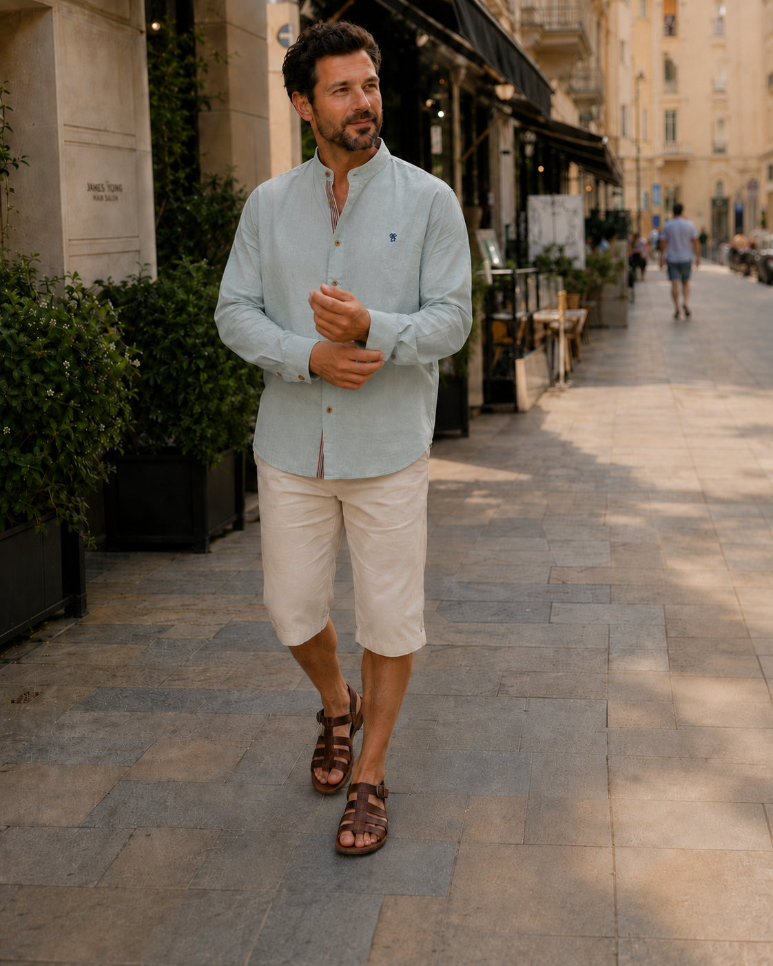Chemise homme traditionnelle | Design moderne | Sept coloris