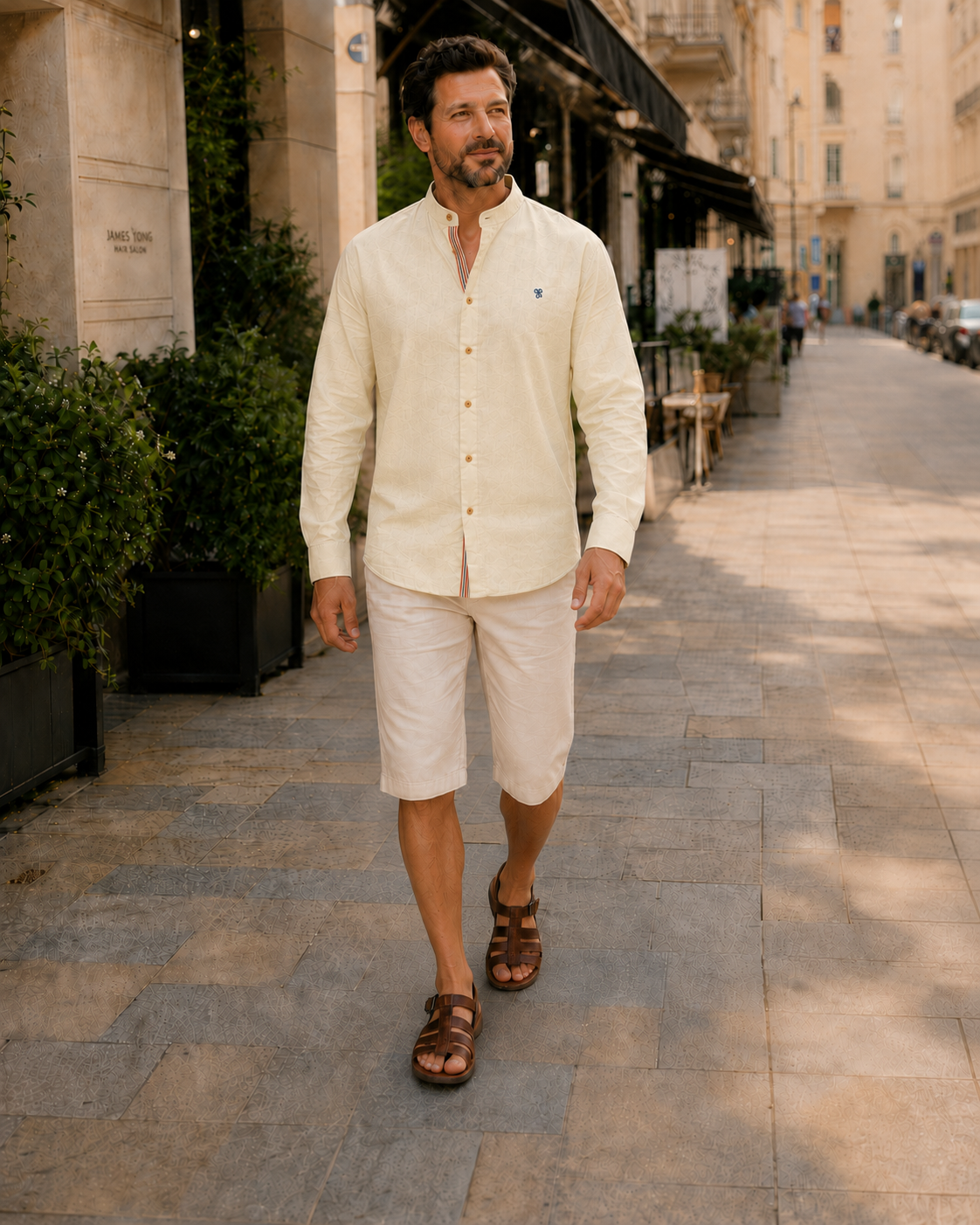 Chemise homme traditionnelle | Design moderne | Sept coloris