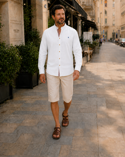 Chemise homme traditionnelle | Design moderne | Sept coloris