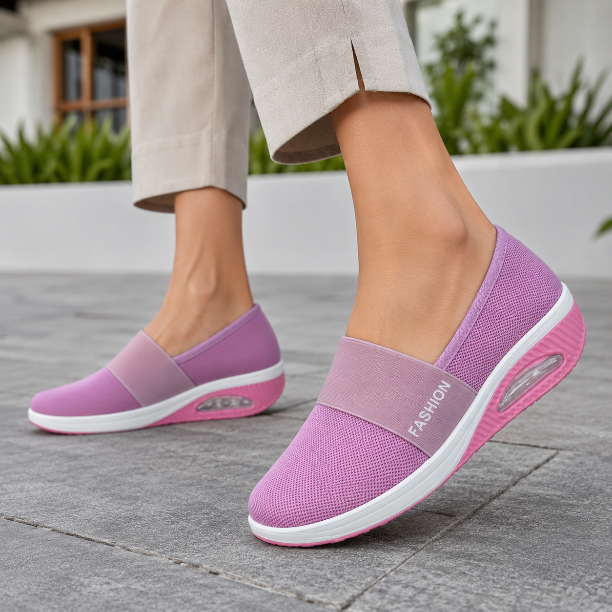 Chaussons Orthopédiques Compensés Confort &amp; Élégance Quotidienne