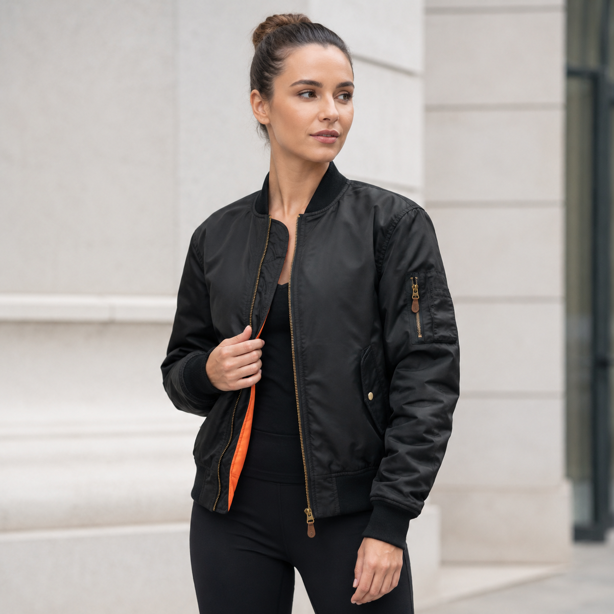 Daphne – Veste Bomber MA-1 Classique Unisexe