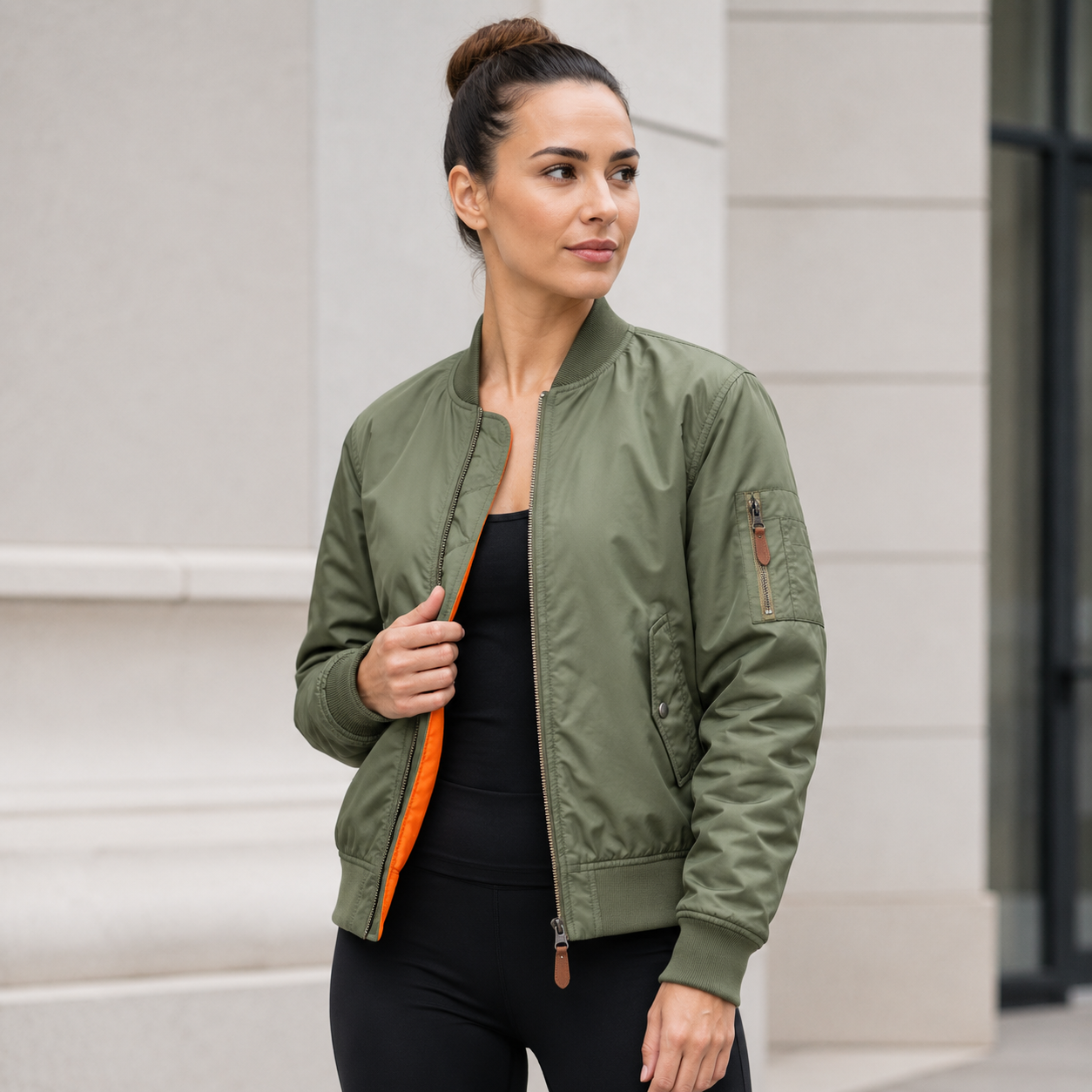 Daphne – Veste Bomber MA-1 Classique Unisexe