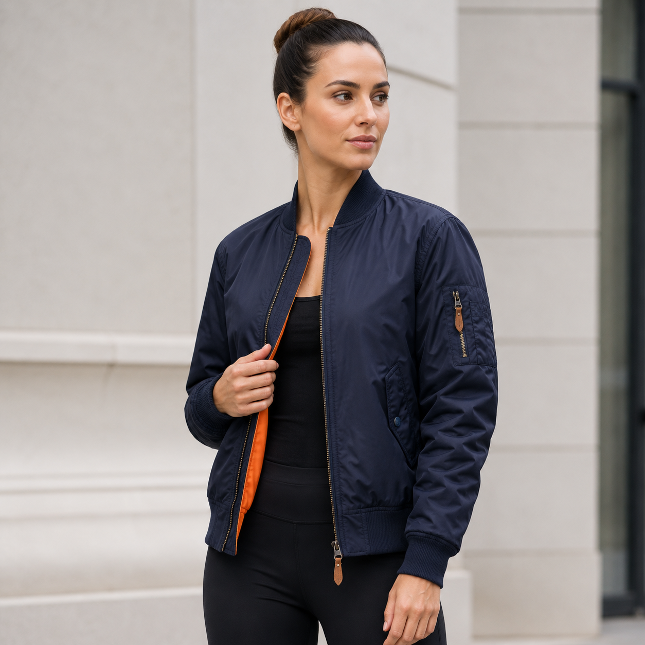 Daphne – Veste Bomber MA-1 Classique Unisexe