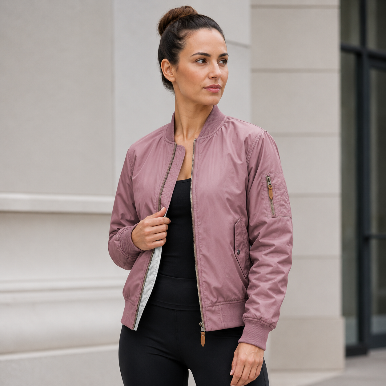 Daphne – Veste Bomber MA-1 Classique Unisexe