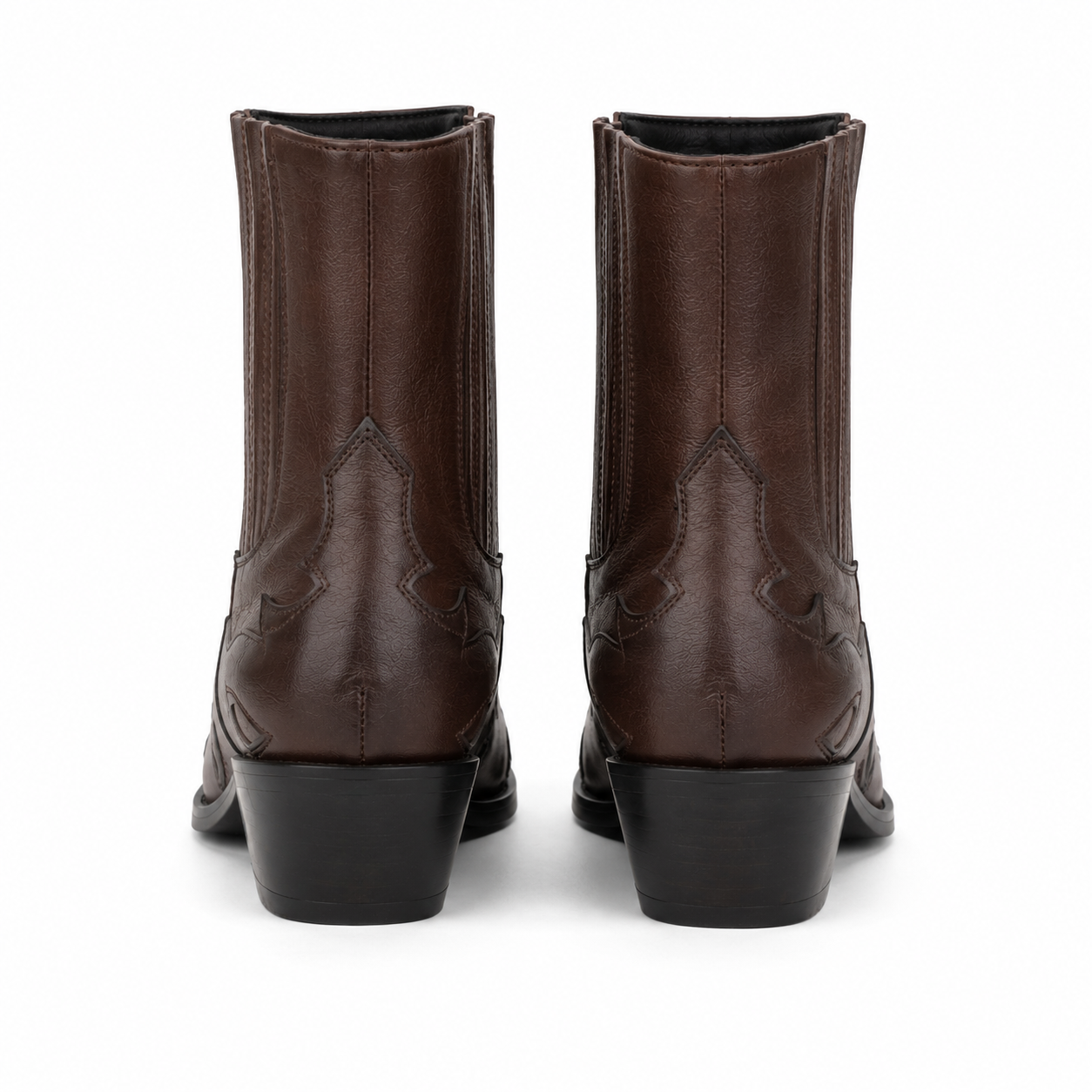 Bottes Cowboy Homme en Cuir Véritable – Style Western Authentique