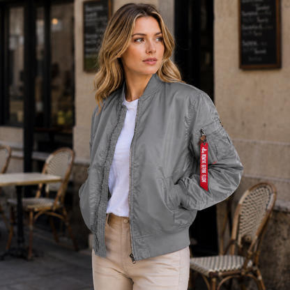 Veste Pilote MA-1 Femme – Style & Confort Intemporel