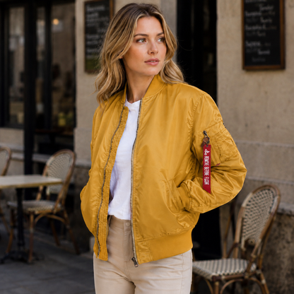 Veste Pilote MA-1 Femme – Style & Confort Intemporel